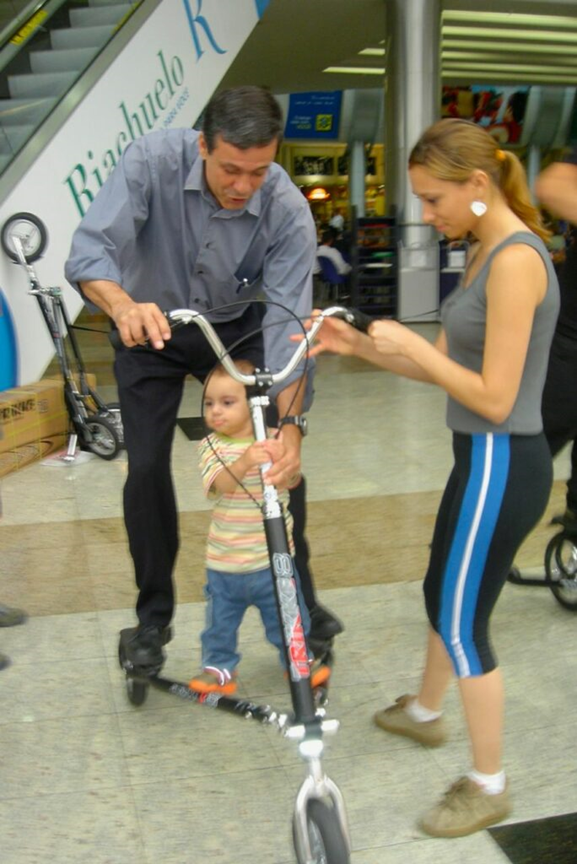 First time I saw a Trikke in Dec 2006